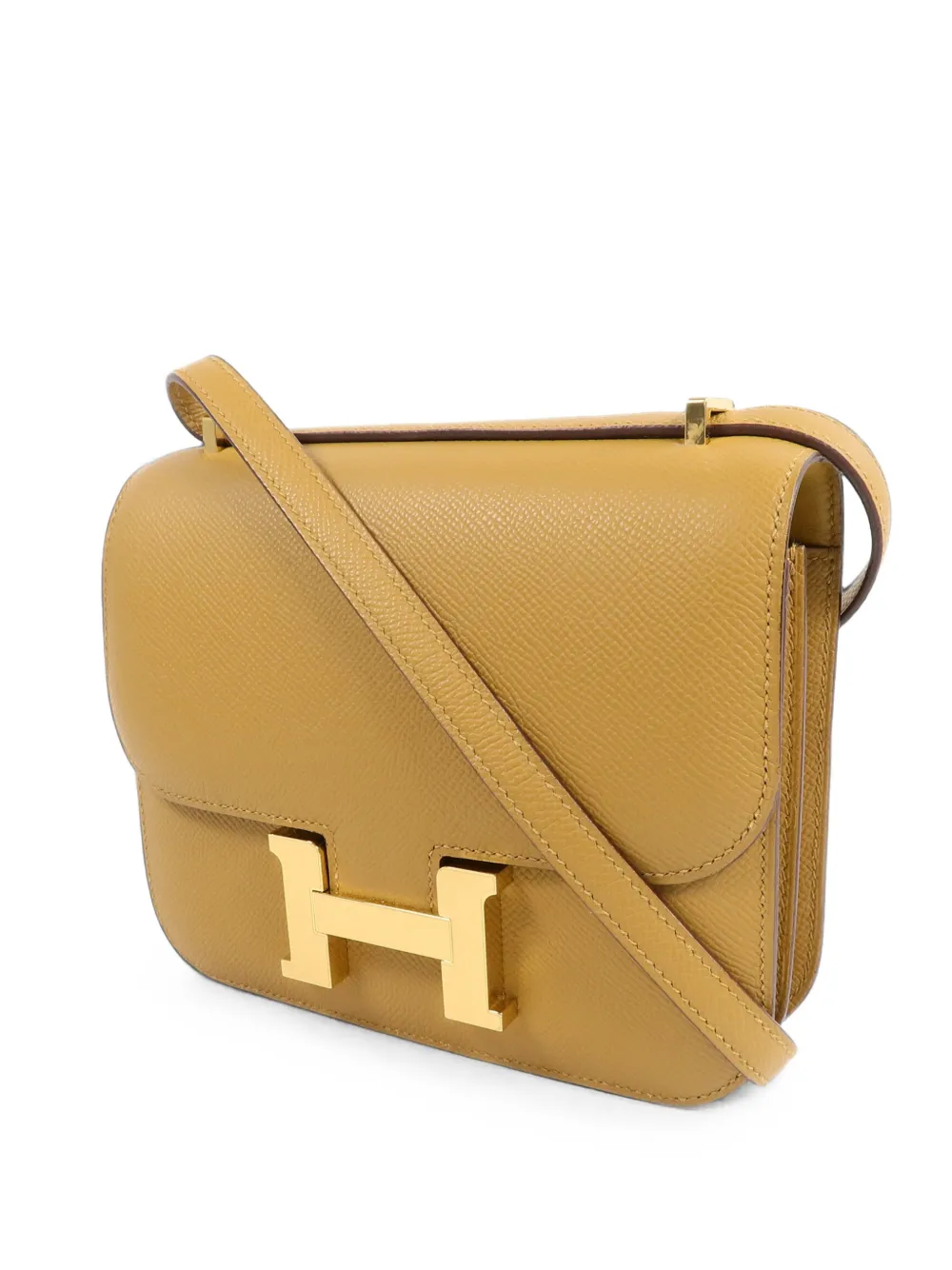 Hermès Pre-Owned Mini Constance Epsom leather shoulder bag - Toni neutri