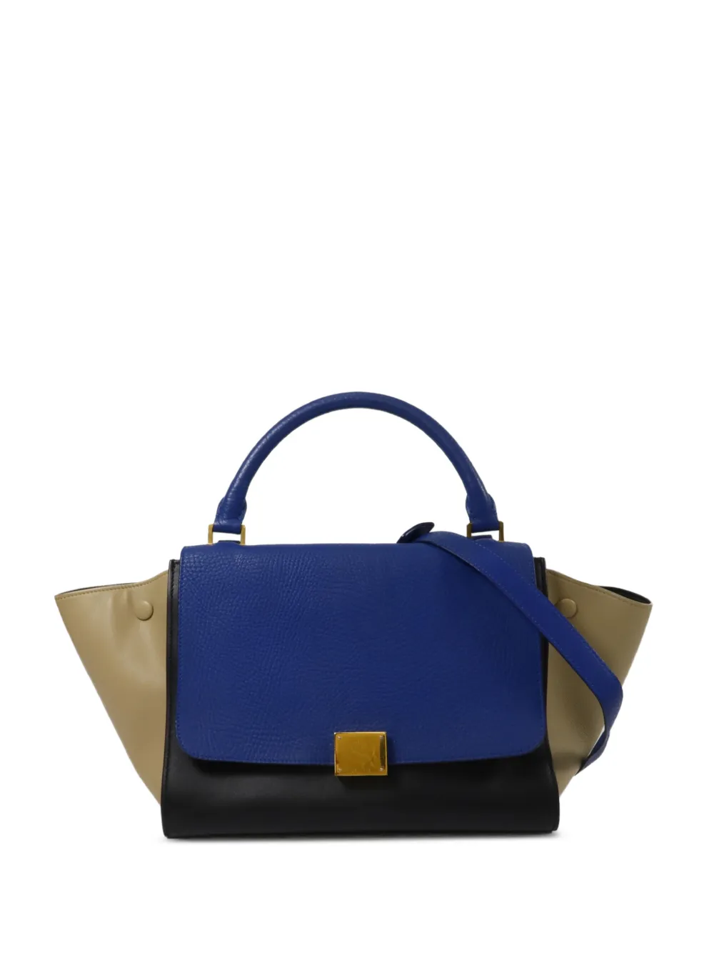Celine Pre-Owned Trapeze shoulder bag - Blu