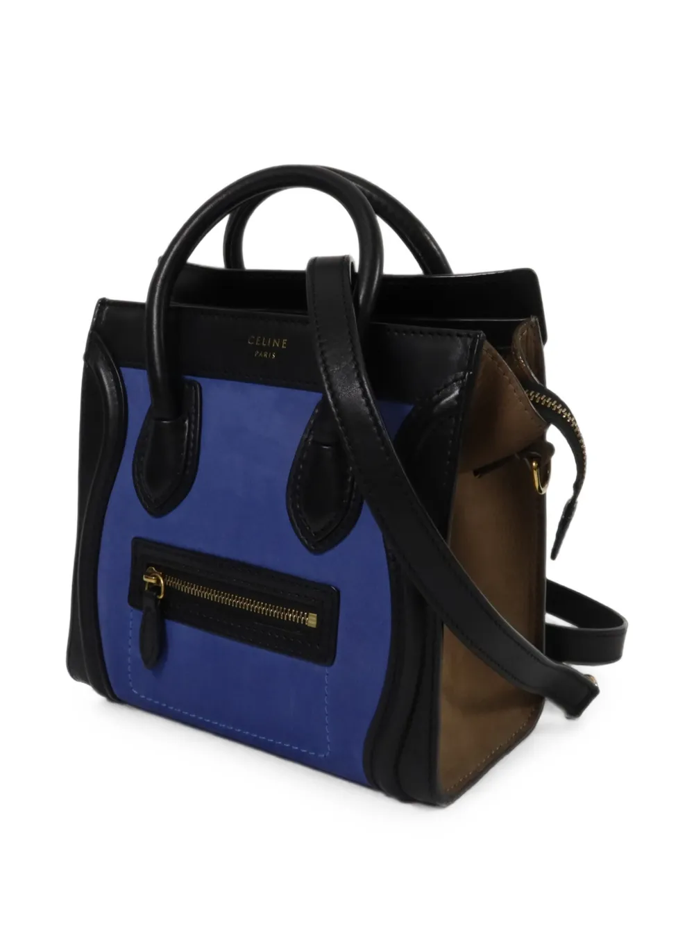 Celine Pre-Owned Nano Luggage shopper Zwart