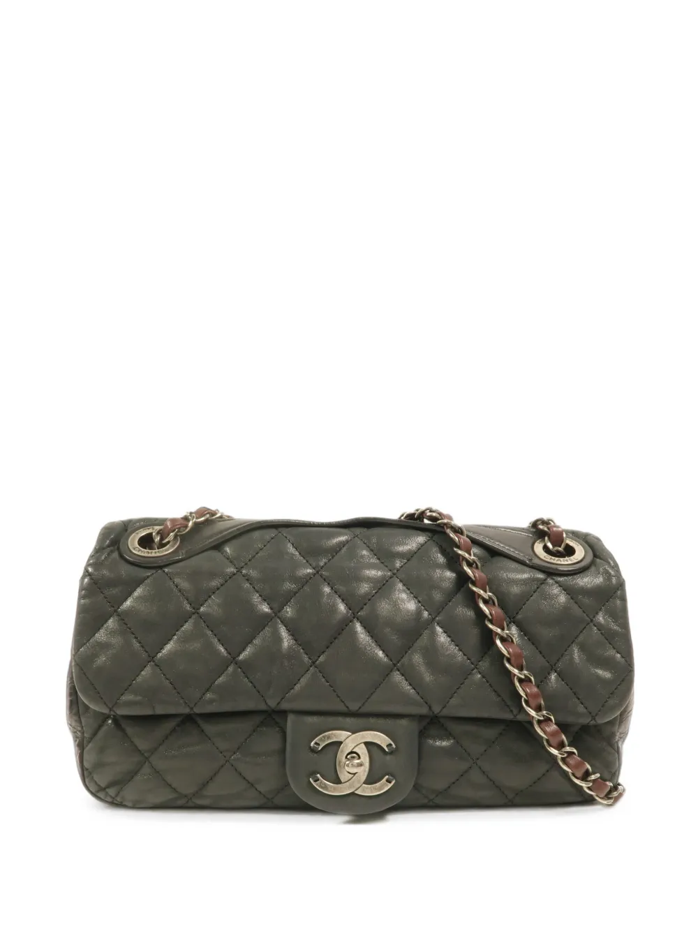 CHANEL Pre-Owned In The Mix CC turn-lock cross body bag - Black