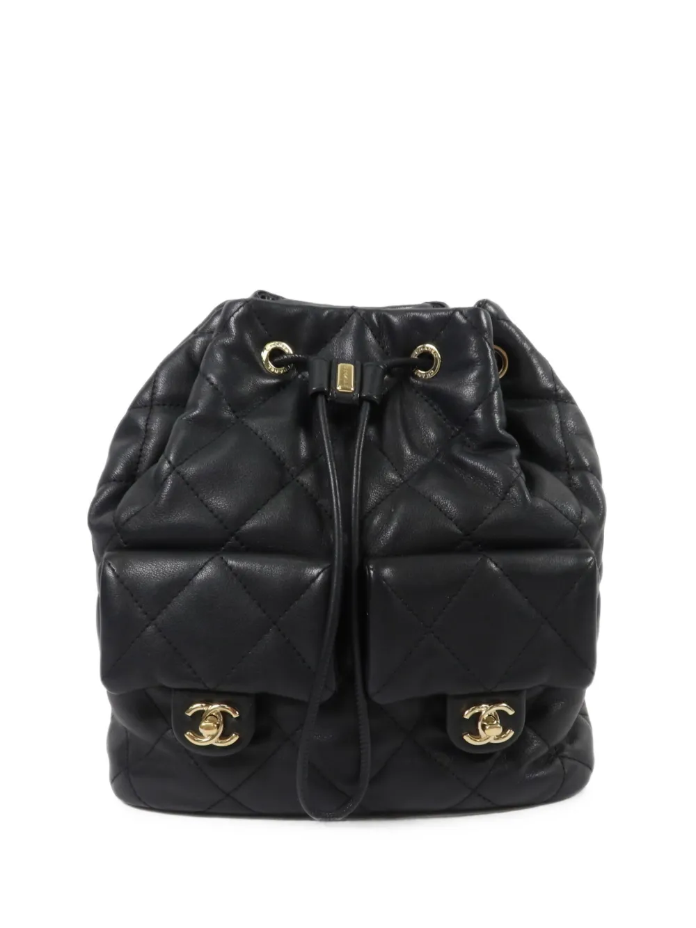 CHANEL Pre-Owned CC turn-lock backpack - Nero