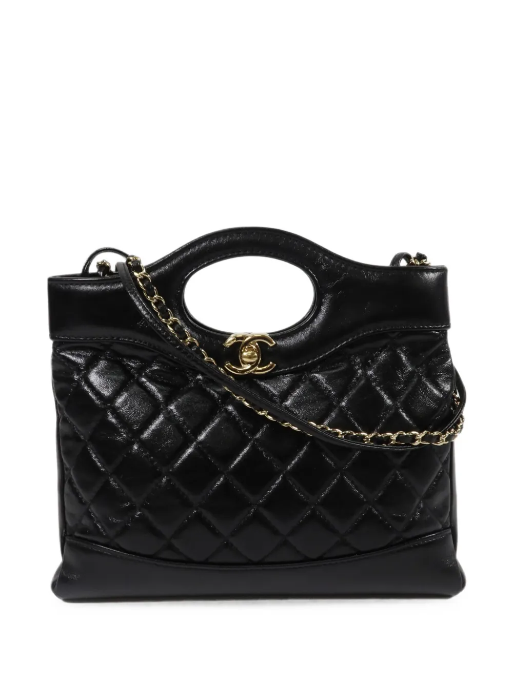 CHANEL Pre-Owned Chanel 31 quilted two-way shoulder bag - Nero
