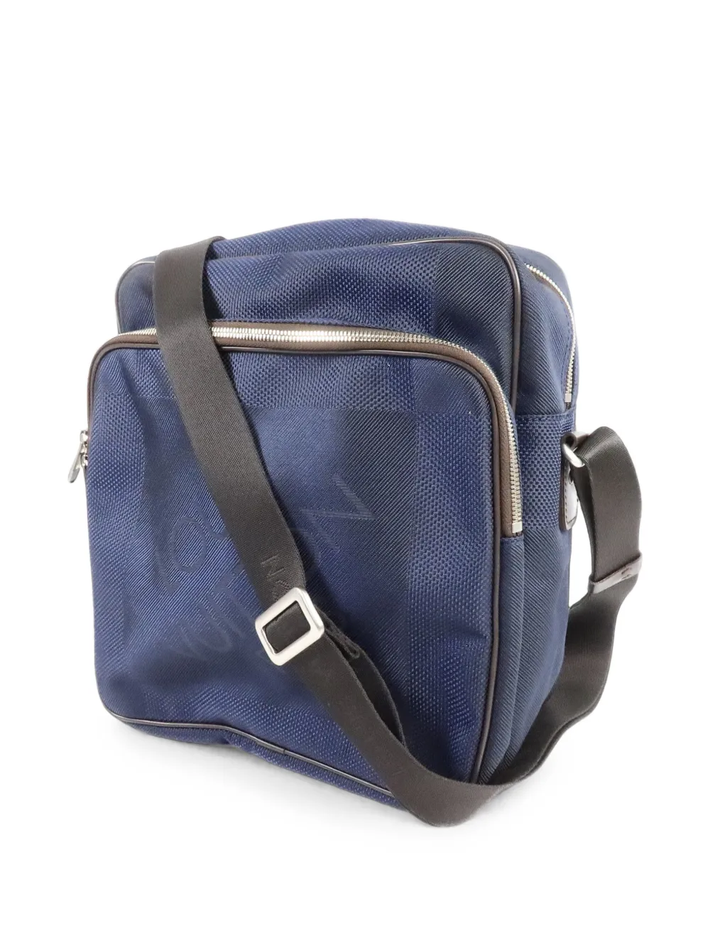 Louis Vuitton Pre-Owned Schoudertas met logo Blauw