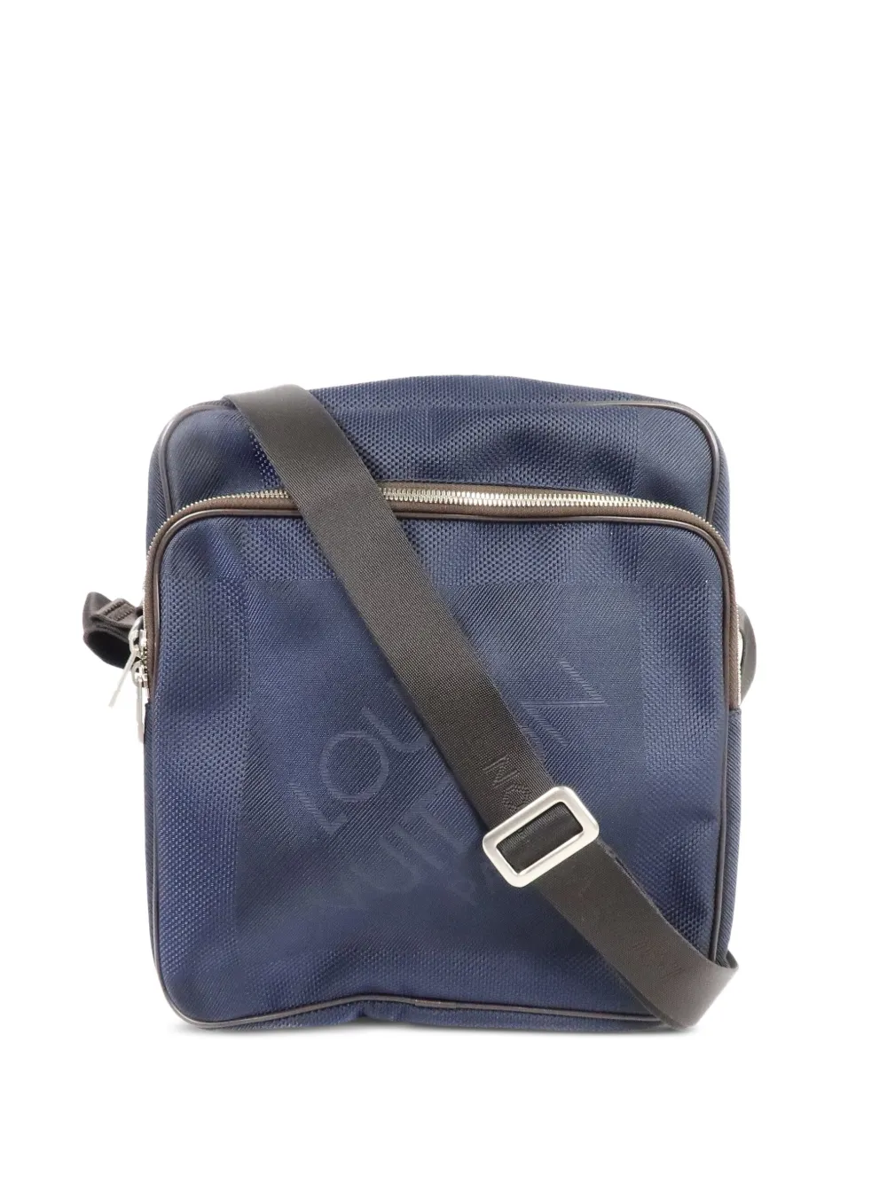 Louis Vuitton Pre-Owned logo-detail shoulder bag - Blu