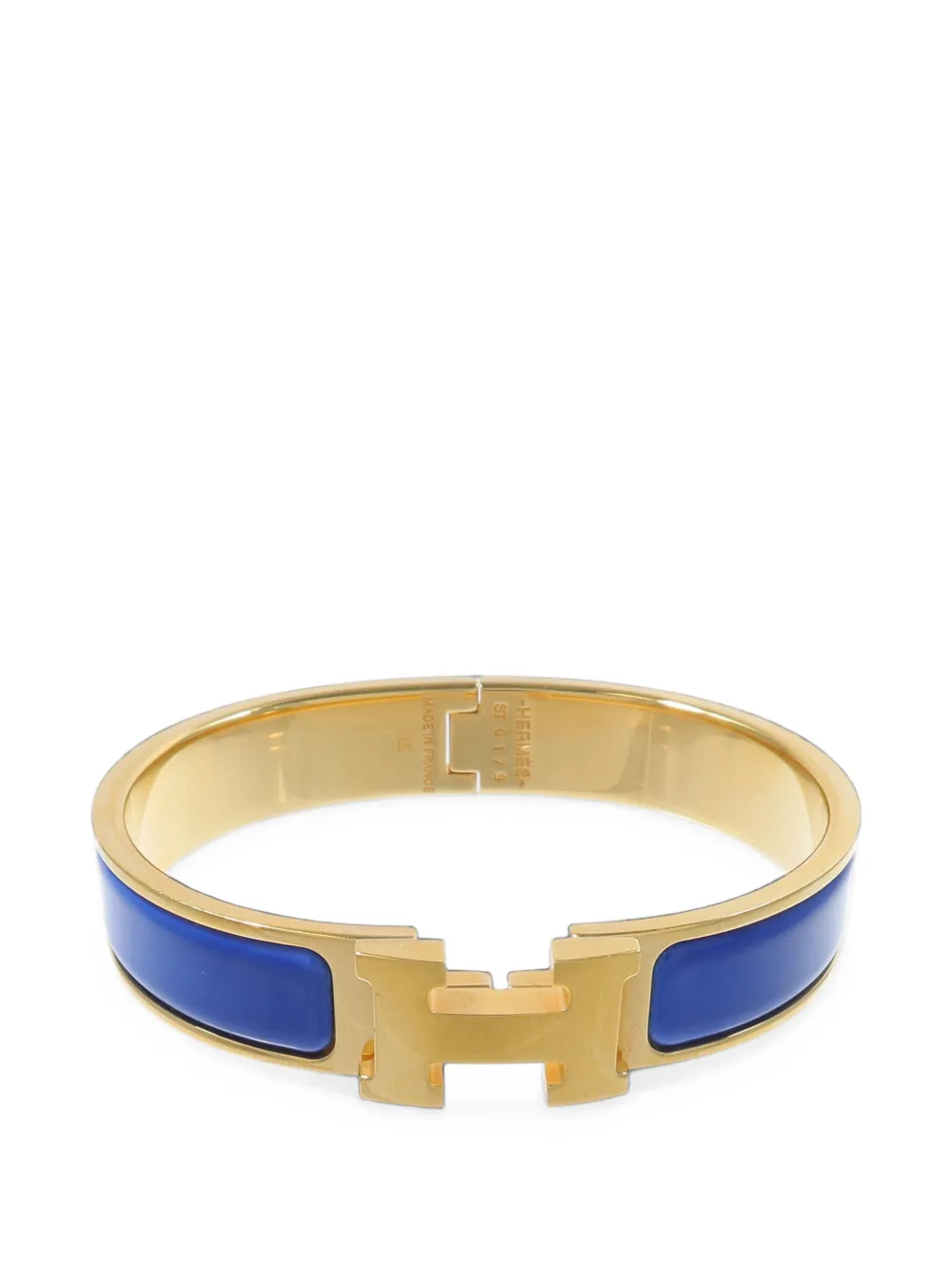 Hermès Pre-Owned Clic H enamel bracelet - Oro