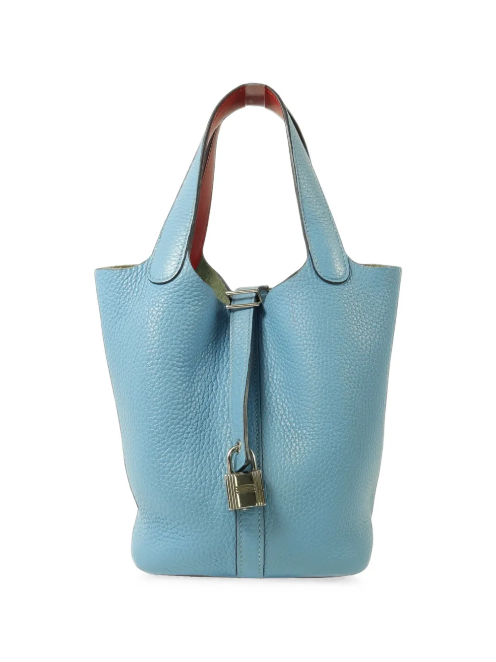 Hermès Pre-Owned 2019 PM Clemence Picotin tote bag - Blu
