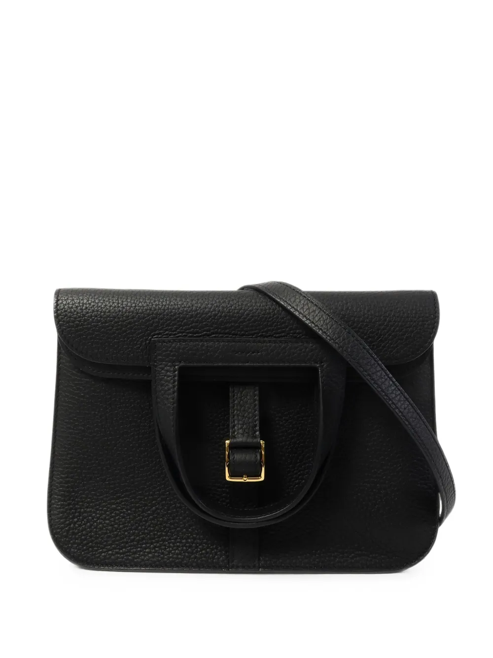 Hermès Pre-Owned 2022 25 Halzan shoulder bag - Nero