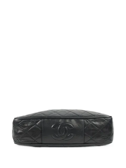 CHANEL Pre-Owned CC quilted tassel-detail shoulder bag