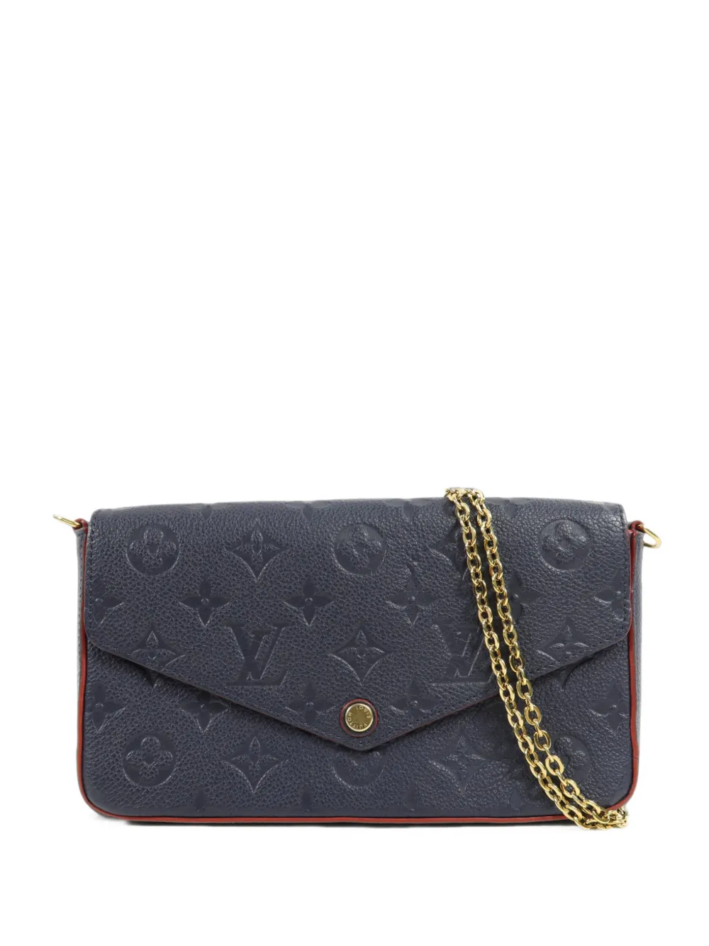 Louis Vuitton Pre-Owned Monogram Empreinte Felicie shoulder bag - Blu