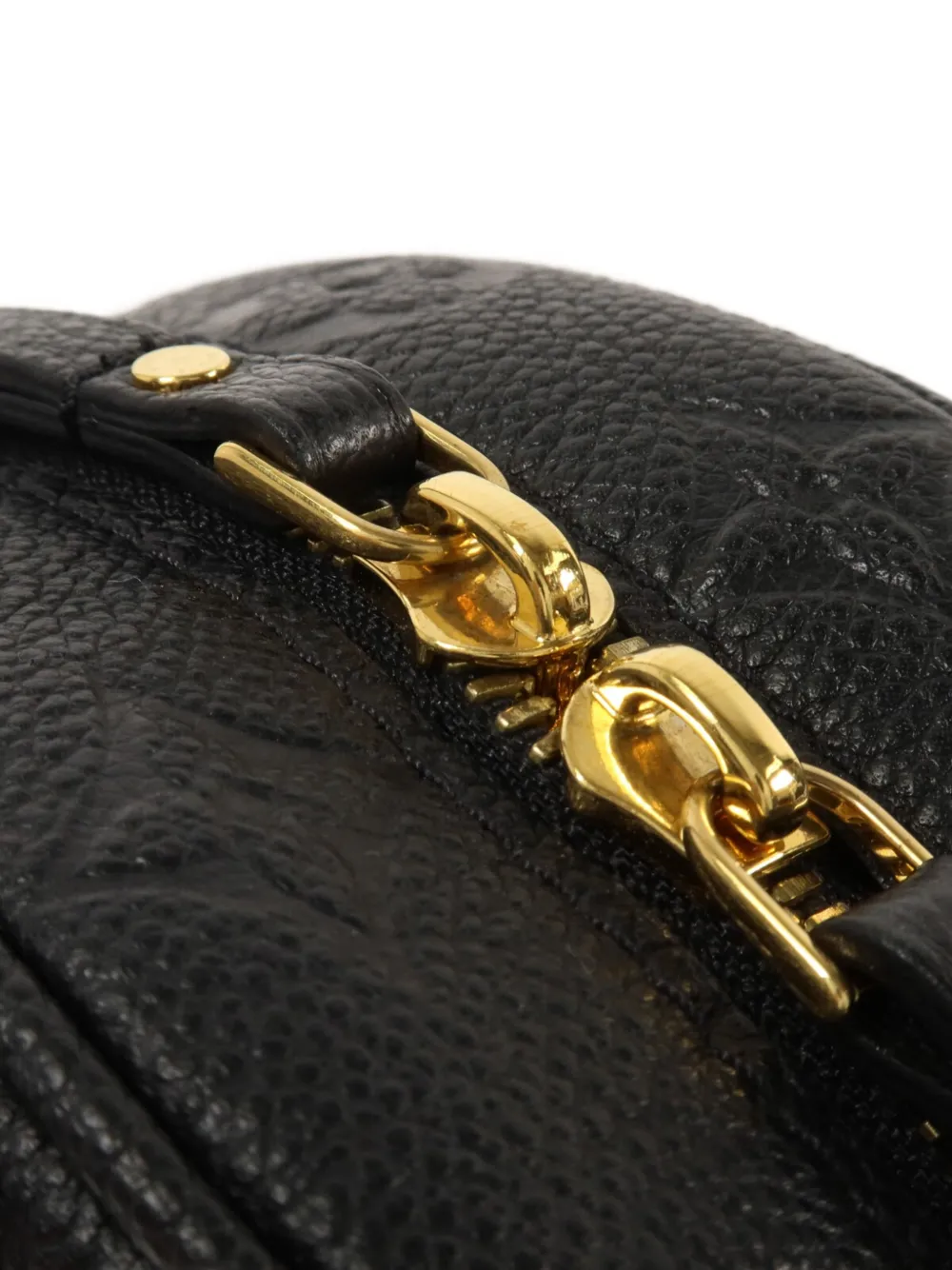 Louis Vuitton Pre-Owned MM Monogram Empreinte Boite Chapeau Souple handtas Zwart