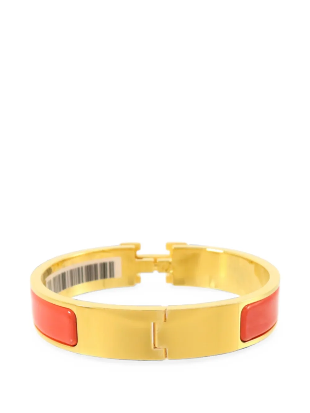 Hermès Pre-Owned Clic-H enamel bracelet - Oro