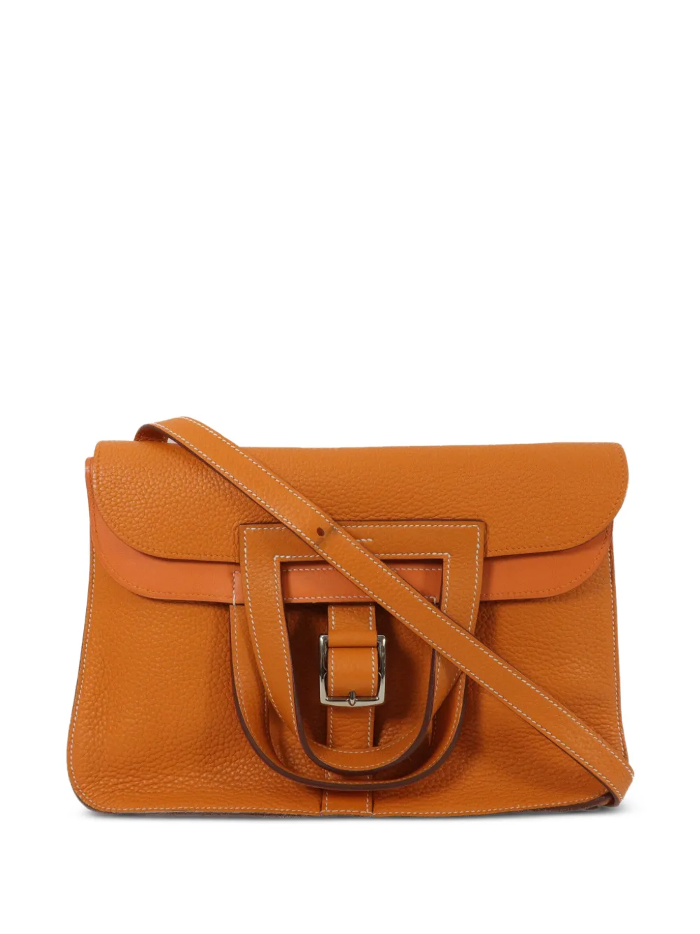 Hermès Pre-Owned 31 Halzan shoulder bag - Arancione