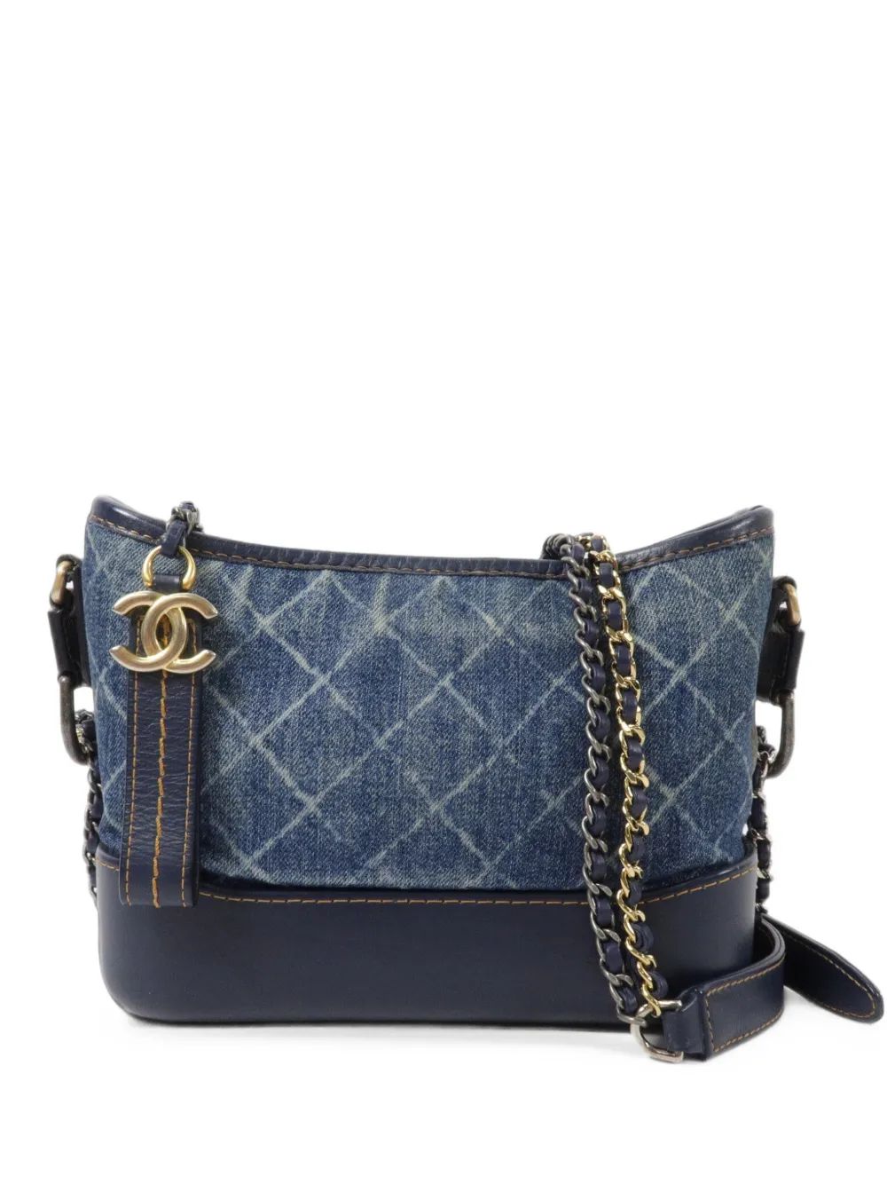 CHANEL Pre-Owned Gabrielle CC chain shoulder bag - Blu