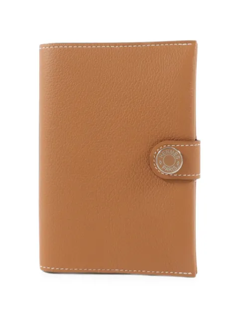 Hermès Pre-Owned Evercolor leather passport holder