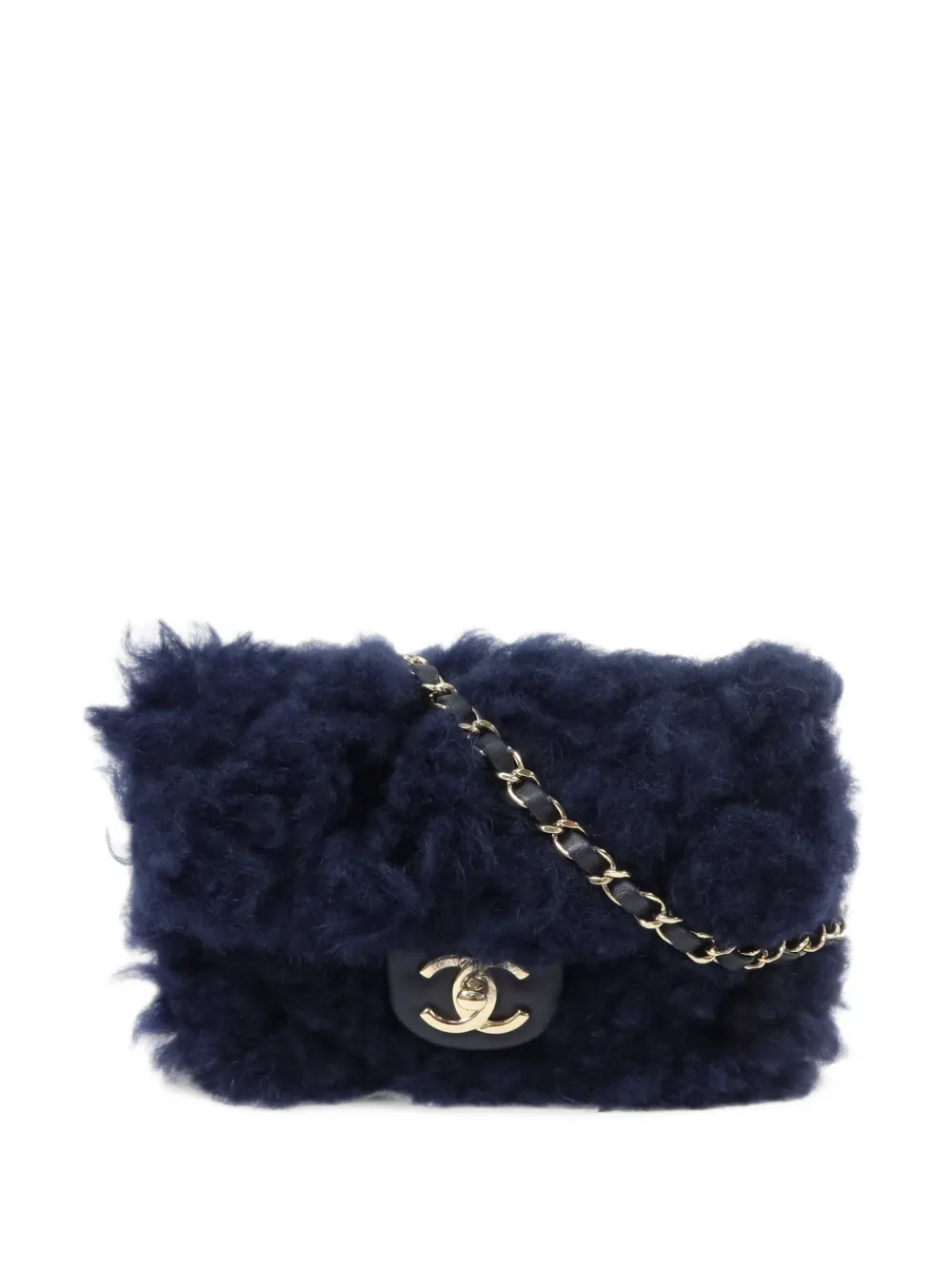 CHANEL Pre-Owned CC turn-lock shoulder bag - Blu