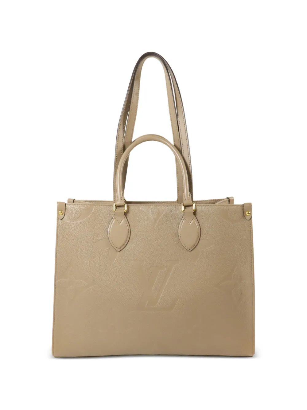 Louis Vuitton Pre-Owned MM Monogram Empreinte On The Go tote bag - Toni neutri