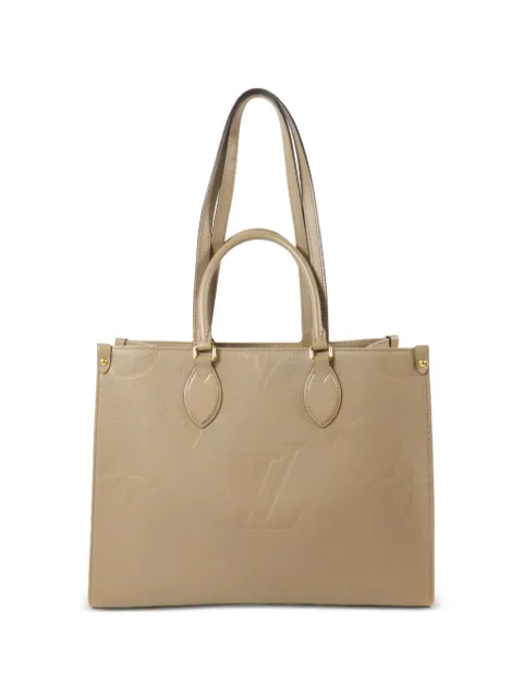 Louis Vuitton Pre-Owned MM Monogram Empreinte On The Go tote bag