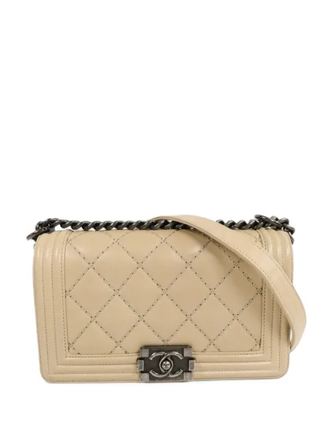 CHANEL Pre-Owned bolsa de hombro 25 Boy con logo CC