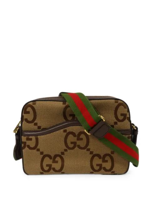 Gucci Pre-Owned Jumbo GG canvas shoulder bag