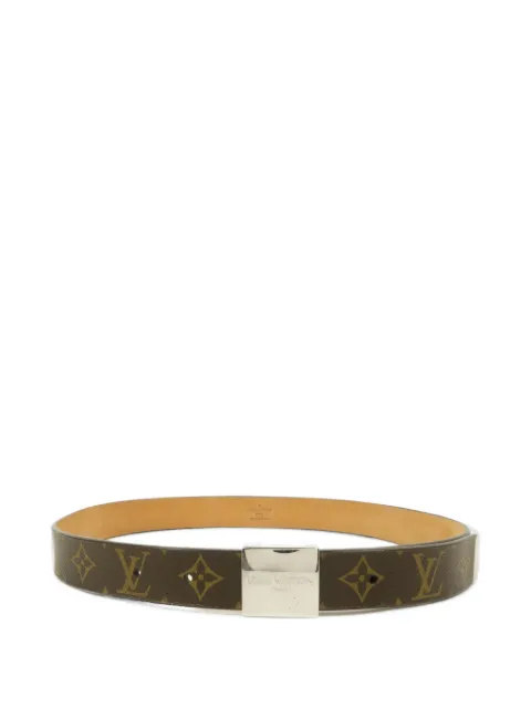 Louis Vuitton Pre-Owned Monogram Ceinture Carre belt