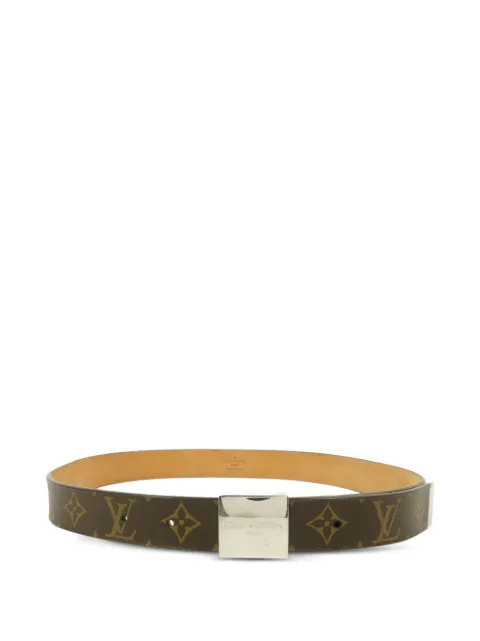 Louis Vuitton Pre-Owned Monogram Ceinture Carre belt