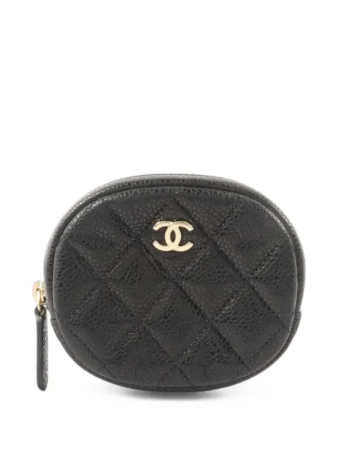CHANEL Pre-Owned Classic CC diamond-quilted coin purse