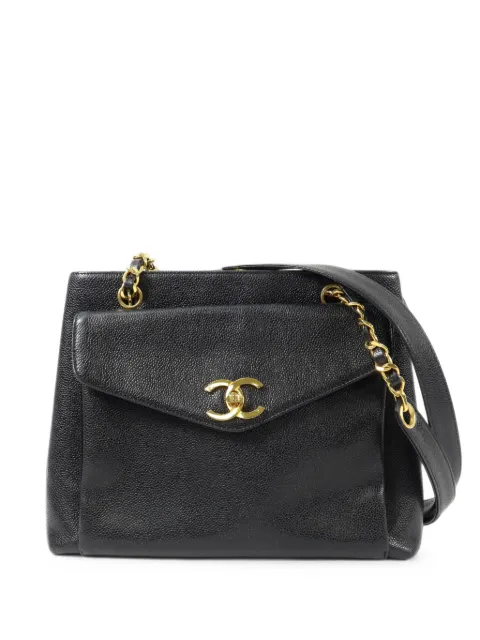 CHANEL Pre-Owned CC turn-lock shoulder bag