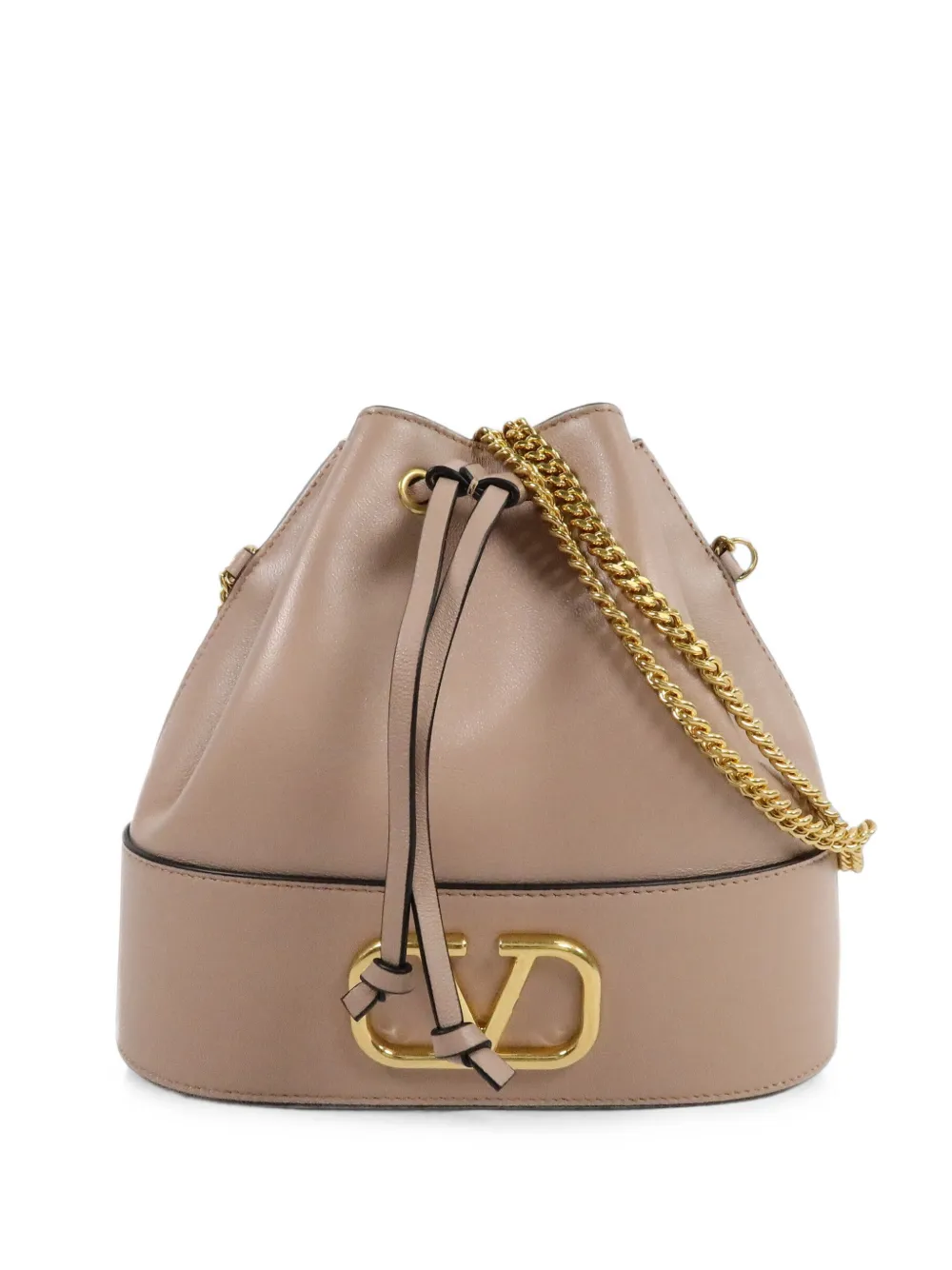 Valentino Garavani Pre-Owned VLogo Signature Beuteltasche - Nude