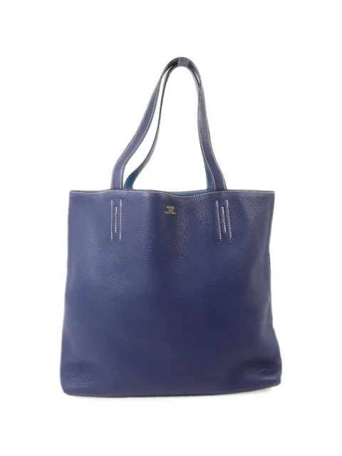 Hermès Pre-Owned 36 Double Sens leather tote bag