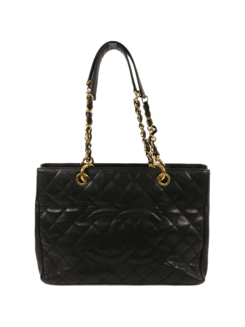 CHANEL Pre-Owned GST leather tote bag - Nero
