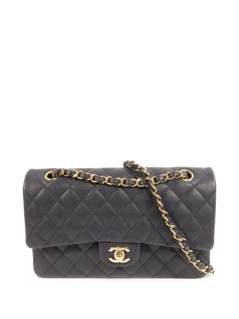 CHANEL Pre-Owned 25 Schultertasche mit CC Lock - Blau