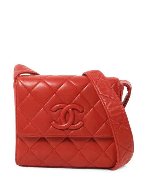 CHANEL Pre-Owned quilted CC flap shoulder bag