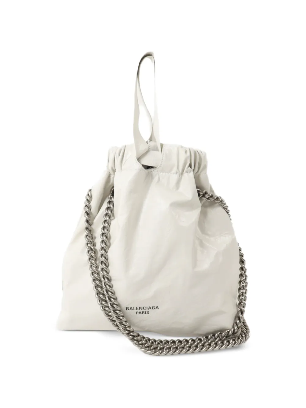 Balenciaga Pre-Owned small Crush tote bag - White