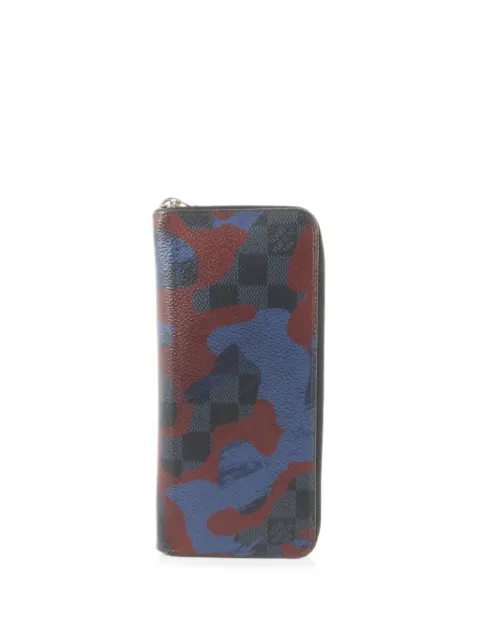 Louis Vuitton Pre-Owned Damier Cobalt Zippy vertical wallet