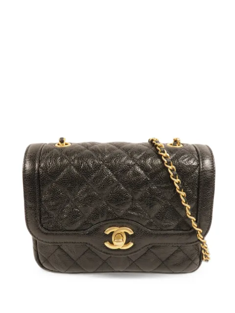 CHANEL Pre-Owned CC turn-lock flap mini bag