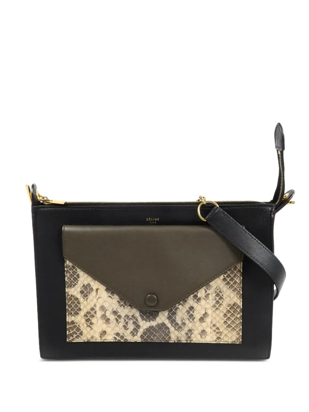 Celine Pre-Owned Pocket Envelope crossbody bag - Nero