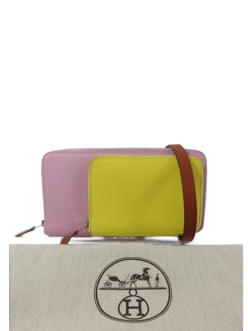 Hermès Pre-Owned Nouveau To Go shoulder bag - Rosa
