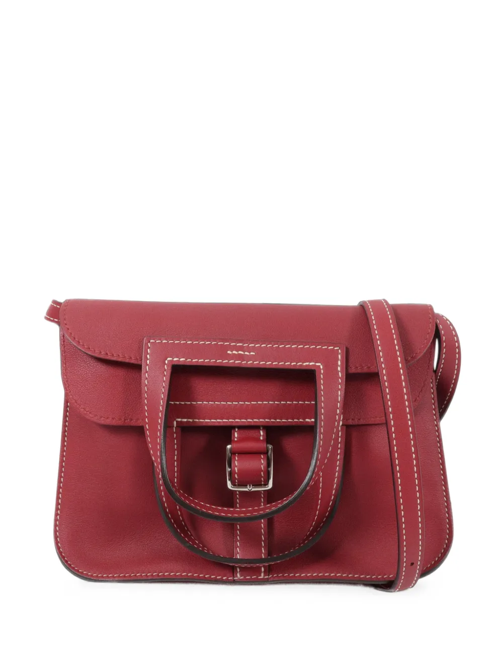 Hermès Pre-Owned Mini Halzan tote bag - Rosso