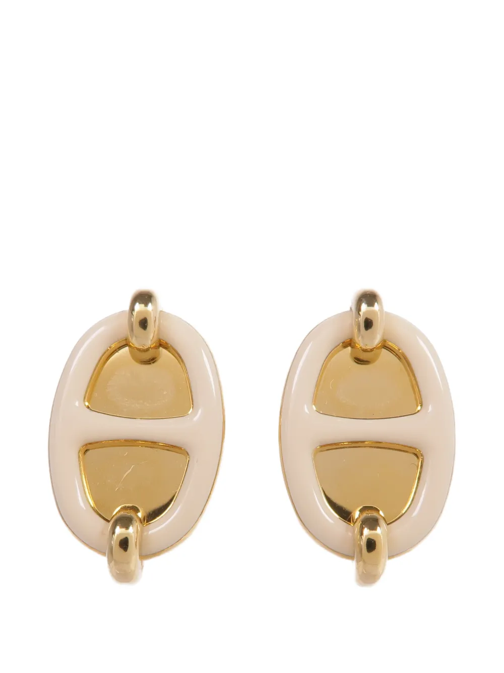 Hermès Pre-Owned boucles d'oreilles Mini Maillon Hermès Pre-Owned boucles d'oreilles Mini Maillon