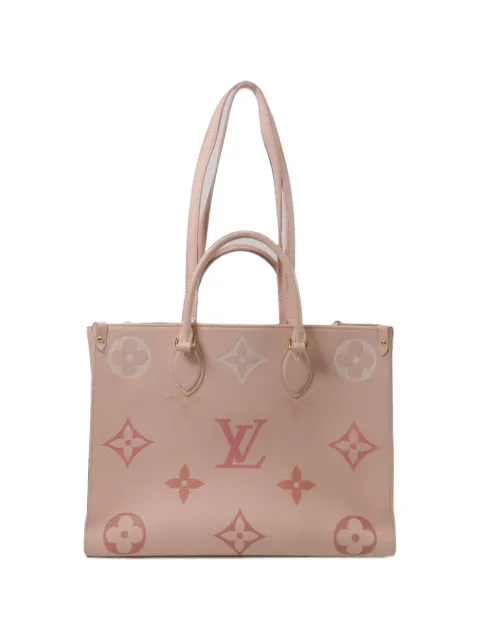 Louis Vuitton Pre-Owned MM On The Go Monogram Empreinte tote bag