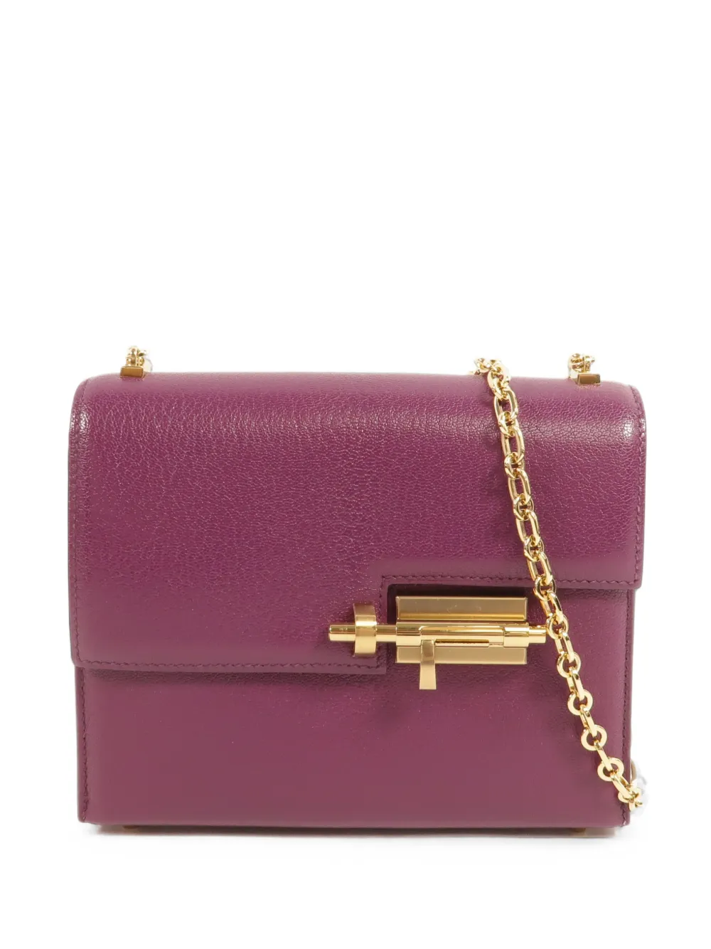 Hermès Pre-Owned 2022 mini Verrou chain shoulder bag - Viola