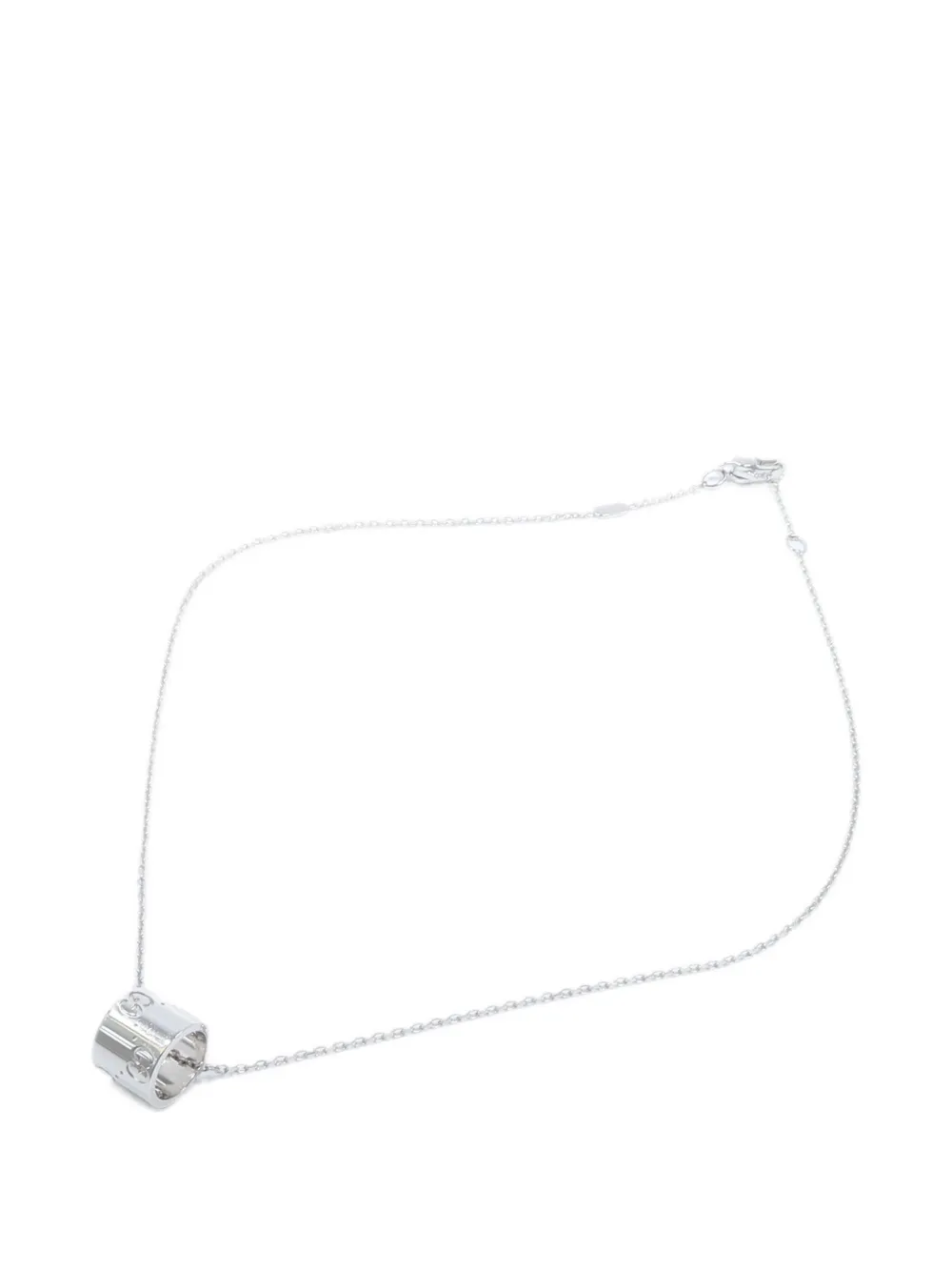 Gucci Pre-Owned Icon GG necklace - Argento
