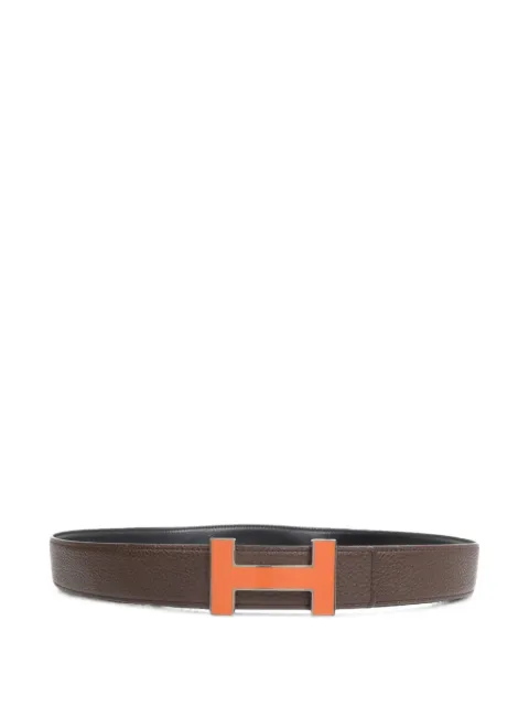 Hermès Pre-Owned 2014 Reversible H belt