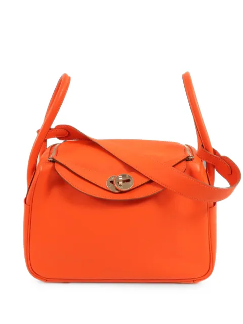 Hermès Pre-Owned Lindy leather shoulder bag