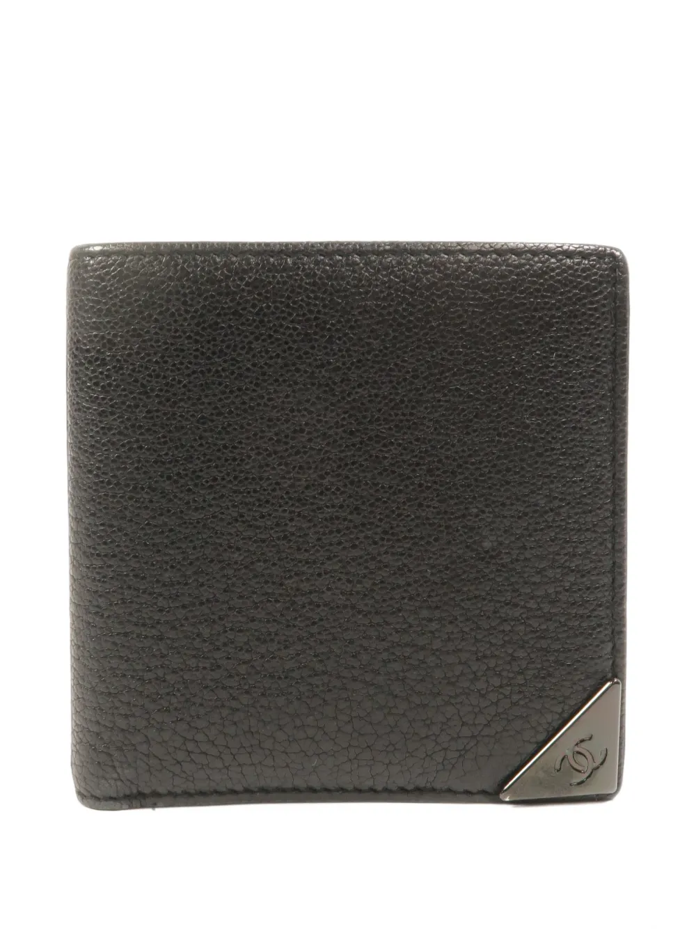 CHANEL Pre-Owned CC-logo leather wallet - Nero