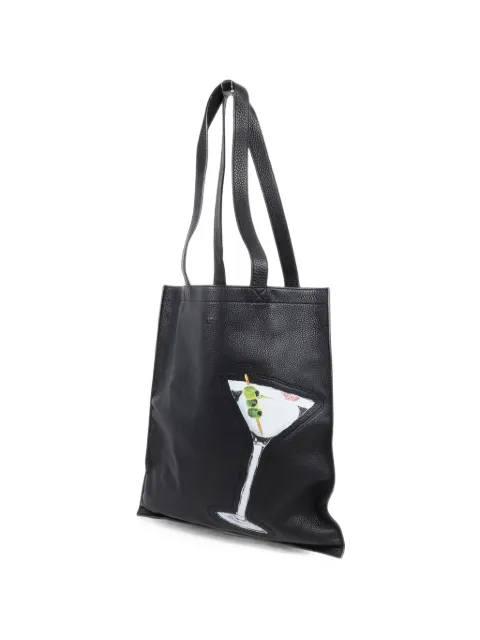 Fendi Pre-Owned Martini leather tote bag