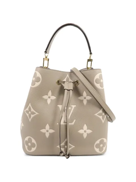 Louis Vuitton Pre-Owned MM NéoNoé Monogram Empreinte bucket bag
