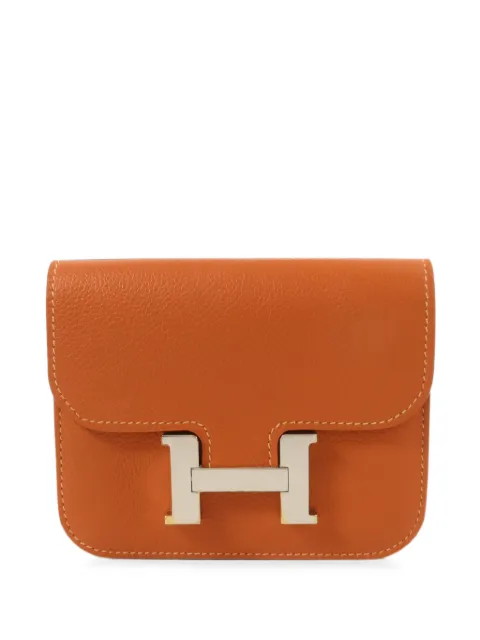 Hermès Pre-Owned Constance Slim bifold leather wallet