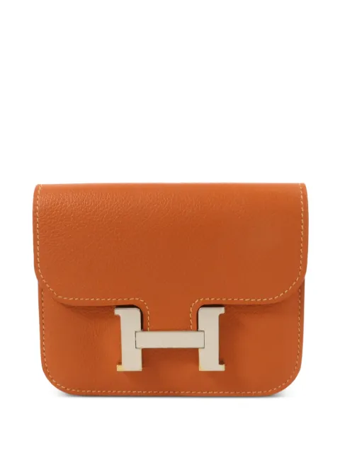 Hermès Pre-Owned Constance Slim bifold leather wallet