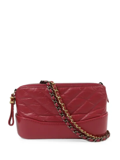 CHANEL Pre-Owned Gabrielle quilted shoulder bag